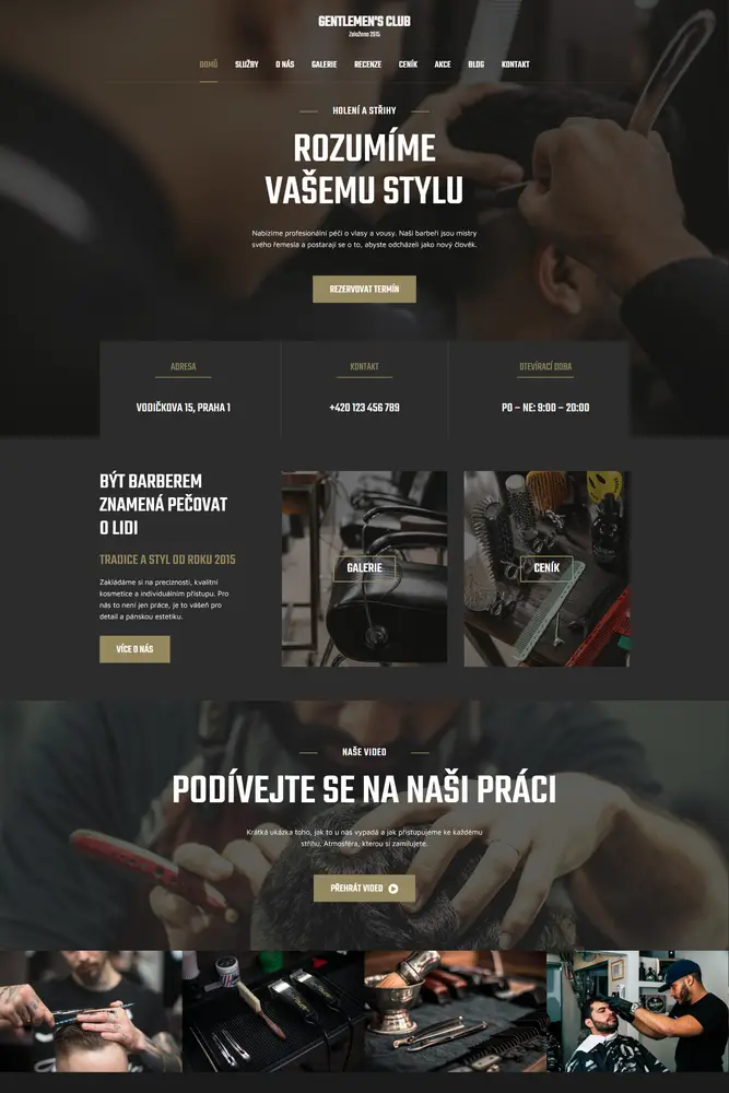 Ukázka webu